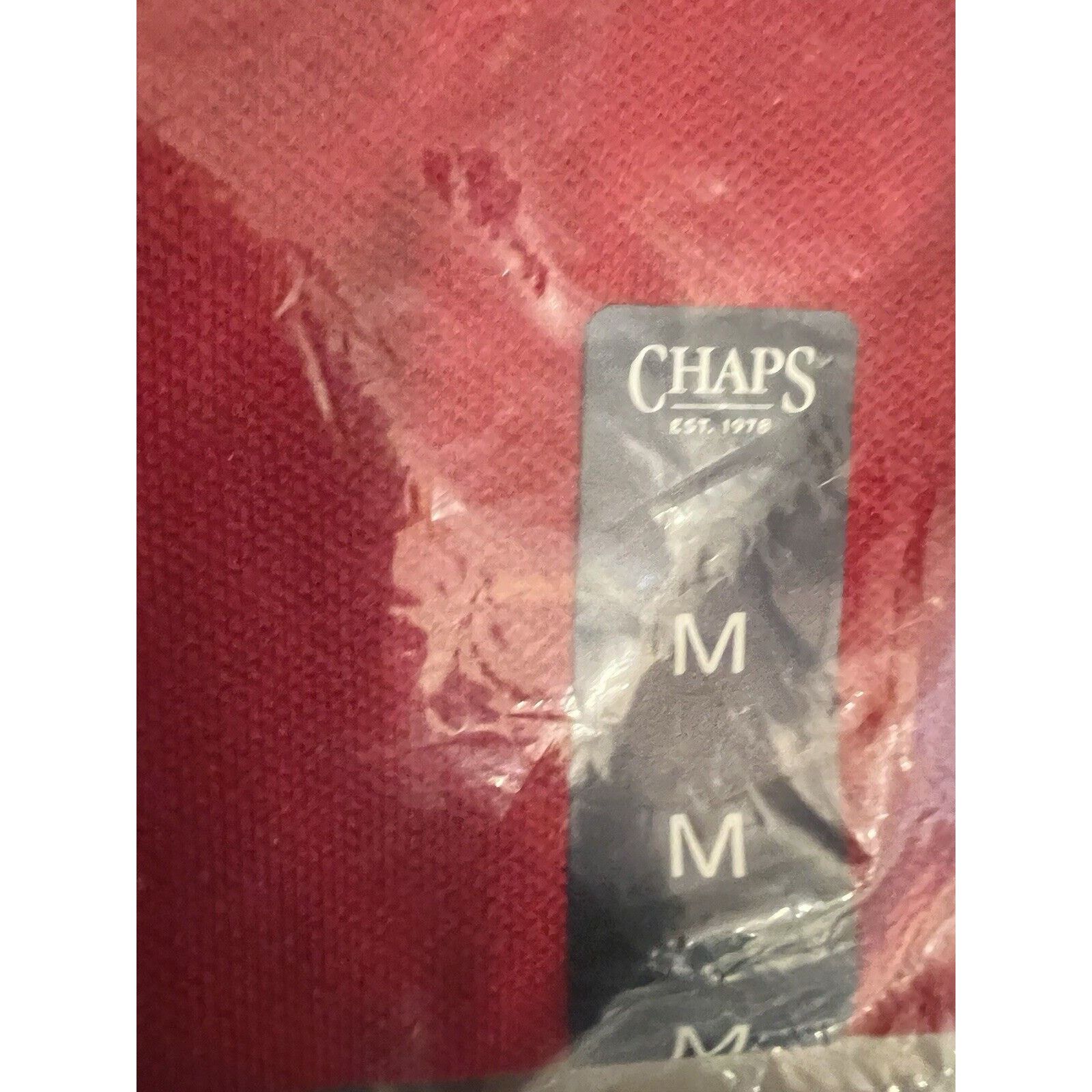 Chaps CHAPS POLO GOLF SHIRT MENS RED & GRAY MEDIUM LOT OF 2 Size US M / EU 48-50 / 2 - 7 Thumbnail