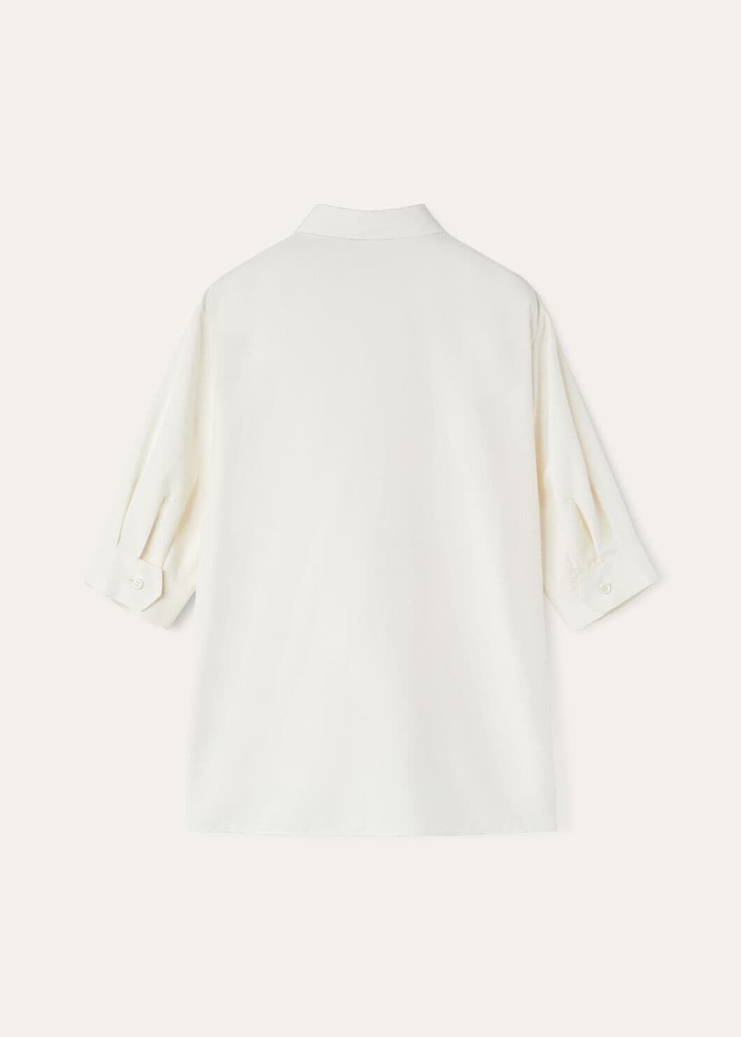 Loro Piana o1srvl11e0825 FAO4063 Cinzia Shirt in White Size XS / US 0-2 / IT 36-38 - 6 Thumbnail