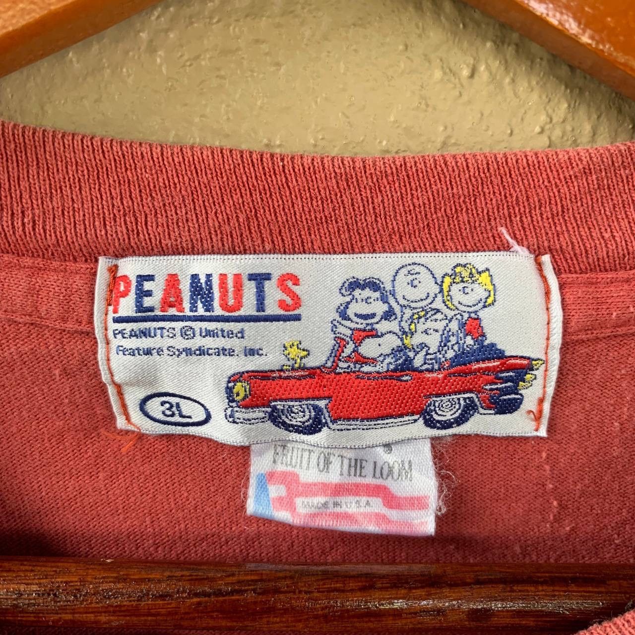 Peanuts Rare Vintage Snoopy Peanuts Woodstock Tees Size US XXL / EU 58 / 5 - 4 Thumbnail