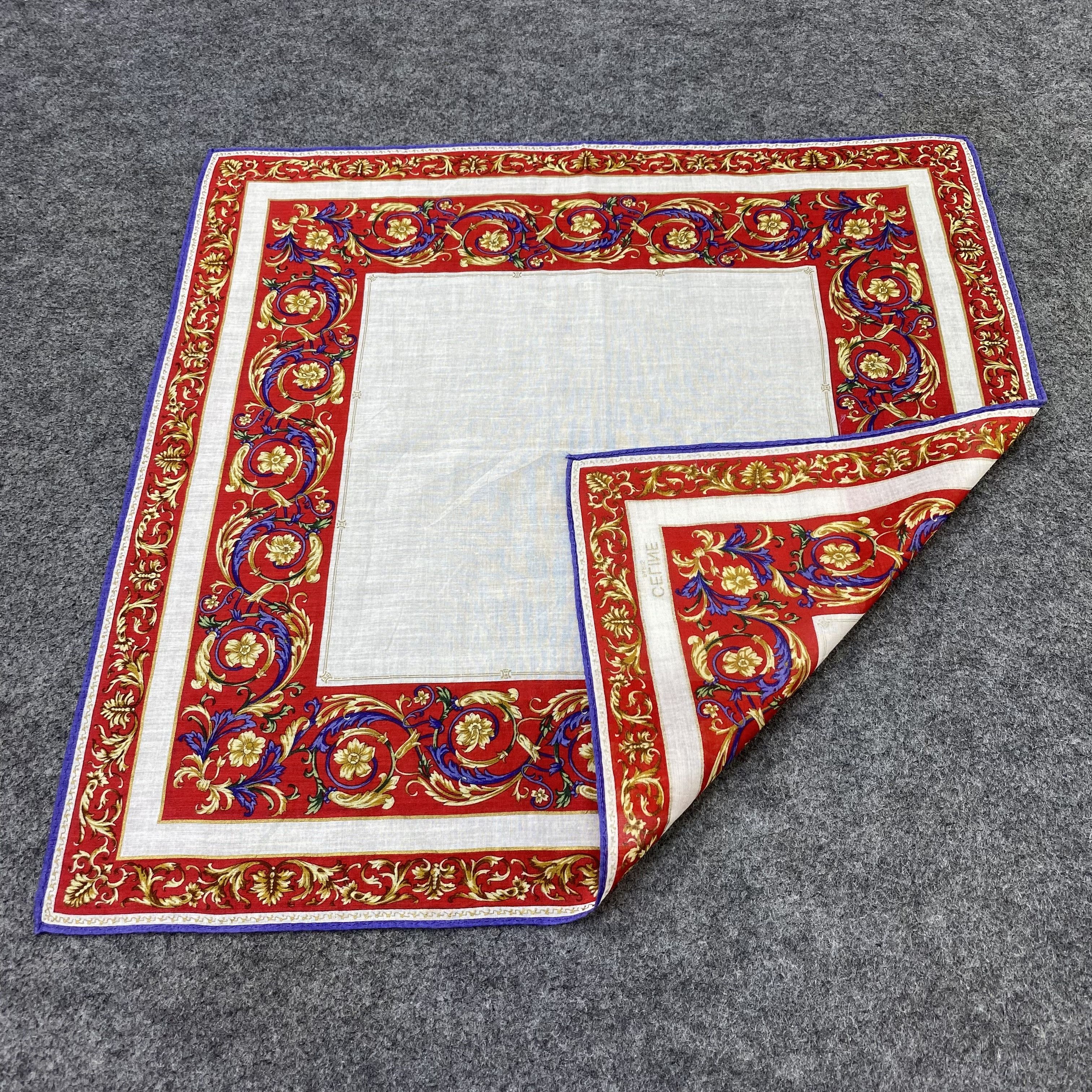 Celine Celine Handkerchief / Bandana / Neckerchief-B2359 Size ONE SIZE - 5 Thumbnail