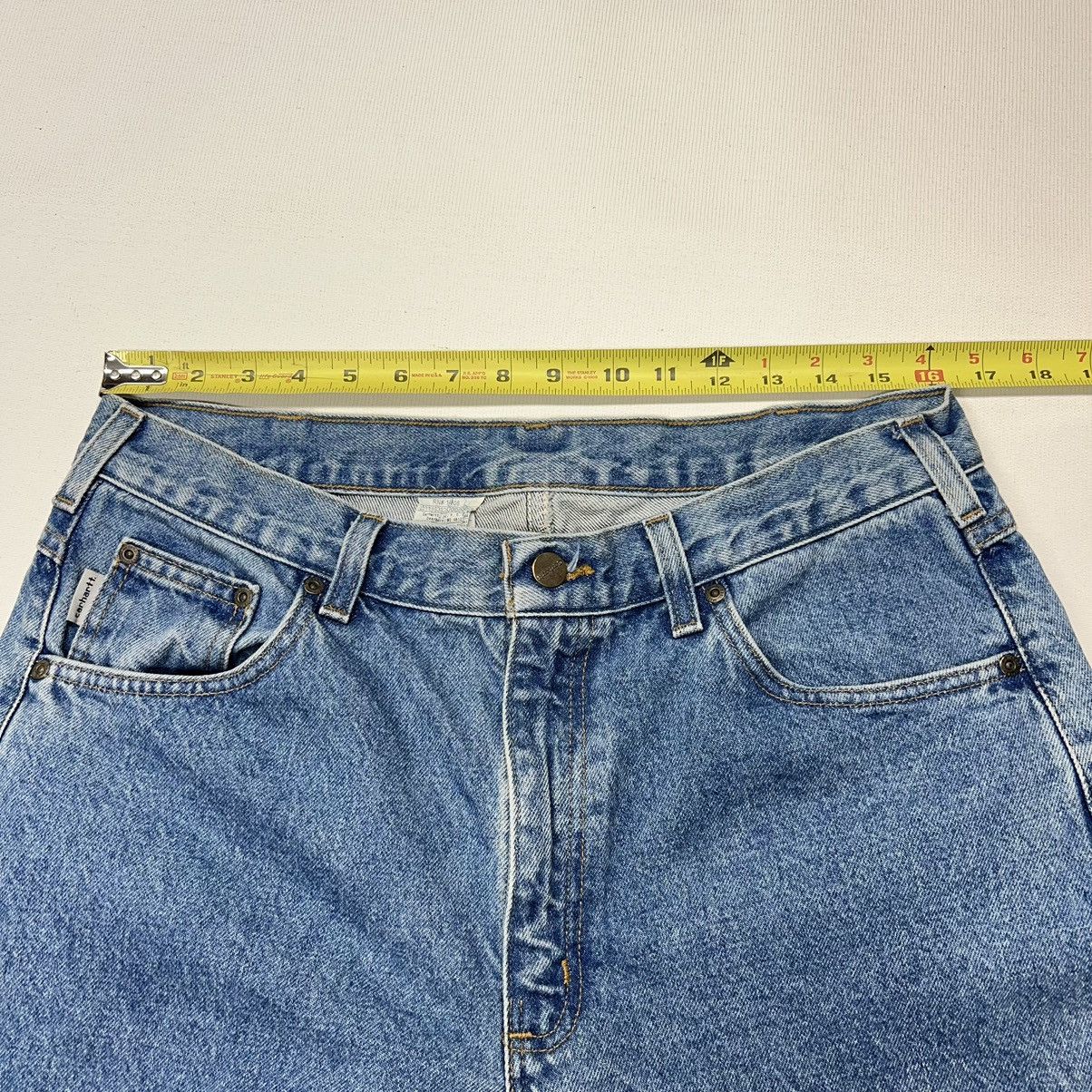 Carhartt × Vintage Carhartt Jeans Blue Relaxed Fit B17 Denim Workwear Baggy Size US 36 / EU 52 - 21 Thumbnail