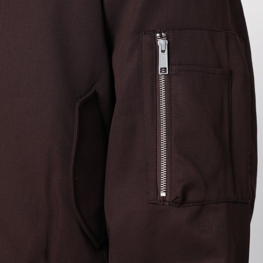 Entire Studios o1d2blof0226 Zip-Up Bomber Jacket in Brown Size US M / EU 48-50 / 2 - 4 Thumbnail
