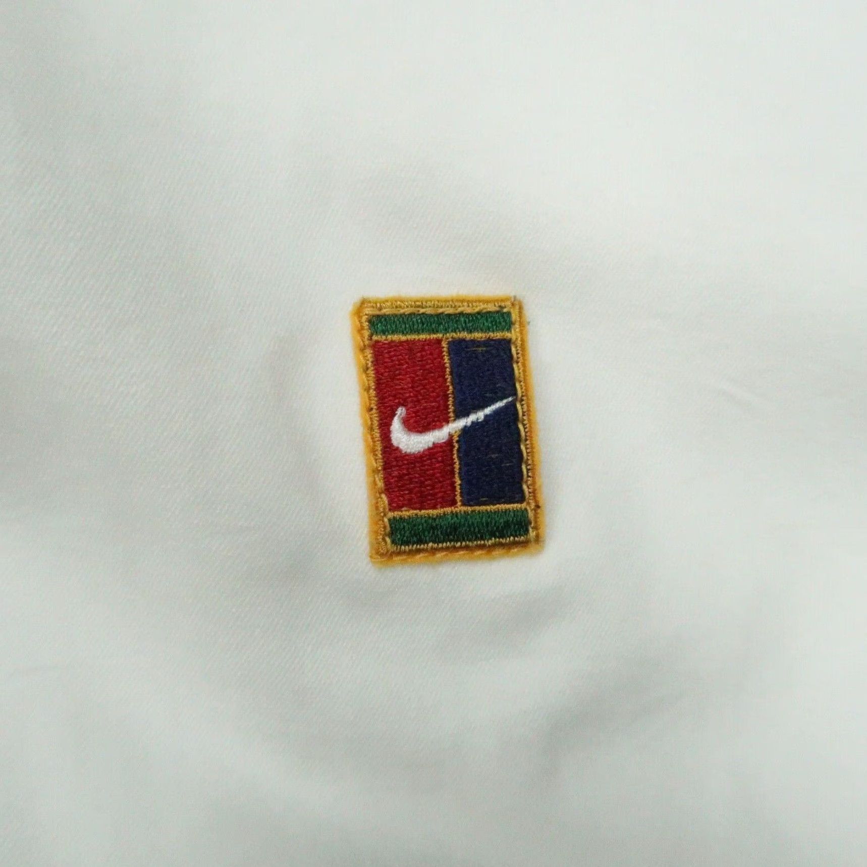 Nike VINTAGE Nike Jacket Mens 2XL White Challenge Court Stadium Removable Sleeves Zip Full Zip Pockets Windbreaker Size US XXL / EU 58 / 5 - 5 Thumbnail
