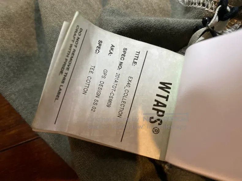 Wtaps Wtaps Washable short sleeves Size US L / EU 52-54 / 3 - 2 Thumbnail