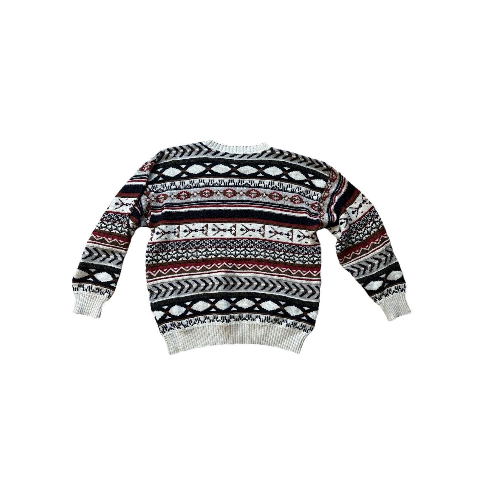 Vintage Vintage 80s Ashley Knit Men's Sweater Nordic Crewneck XL Size US XL / EU 56 / 4 - 2 Thumbnail