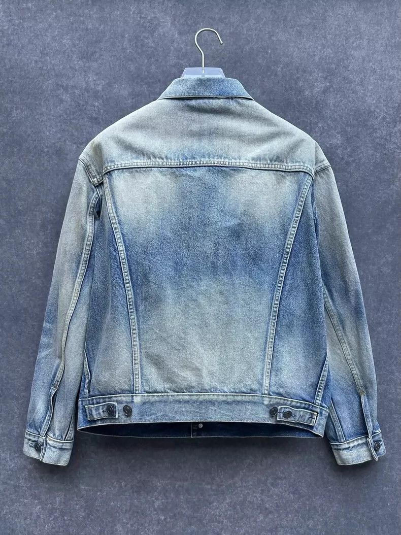 Balenciaga Balenciaga size 34 Blue washing destroys the letter logo b Size XS / US 0-2 / IT 36-38 - 2 Thumbnail