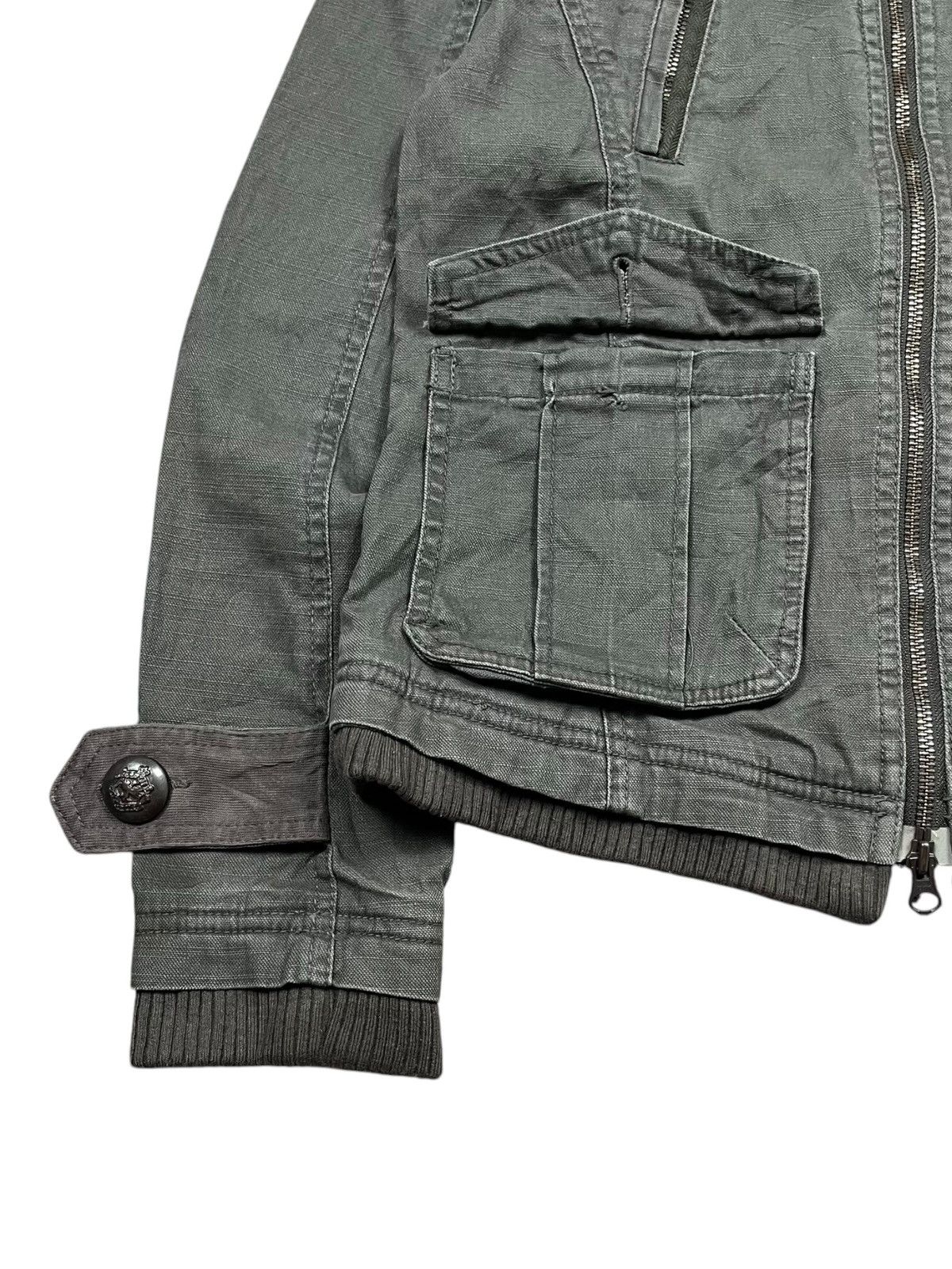 Japanese Brand Bono Jacket Military Back Number Size US S / EU 44-46 / 1 - 3 Thumbnail