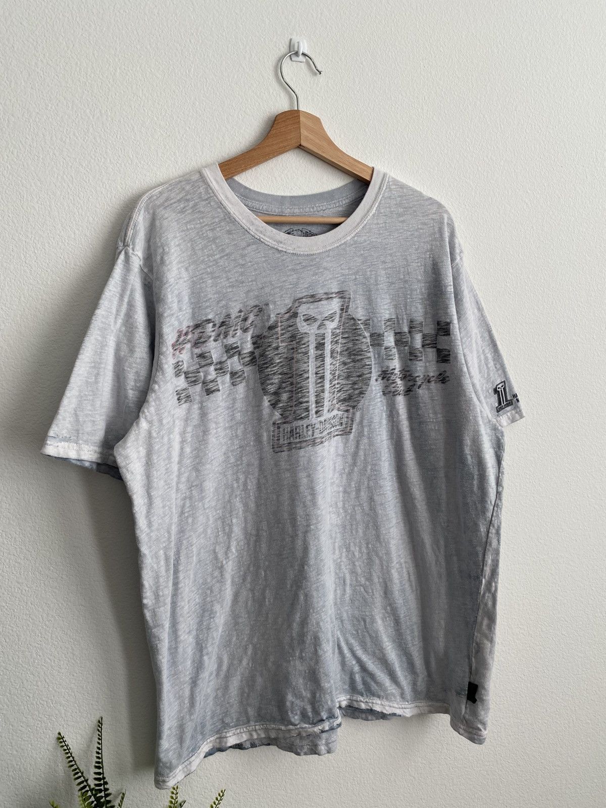 Harley Davidson Harley Davidson Skull Tee Size US XXL / EU 58 / 5 - 2 Thumbnail
