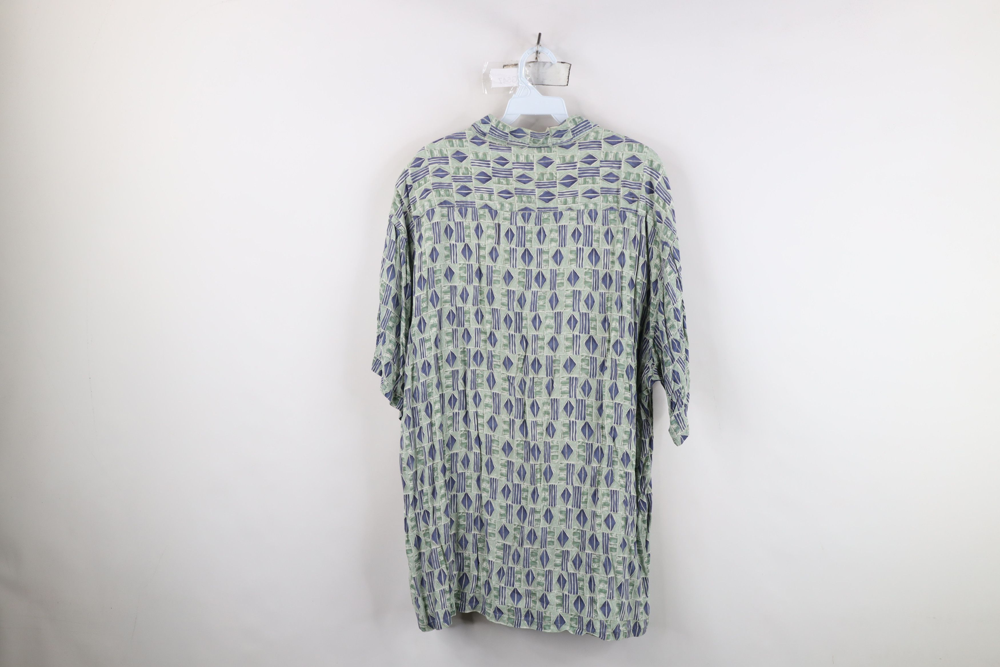 Pierre Cardin Vintage 90s Pierre Cardin Rayon Collared Button Shirt Size US L / EU 52-54 / 3 - 10 Thumbnail