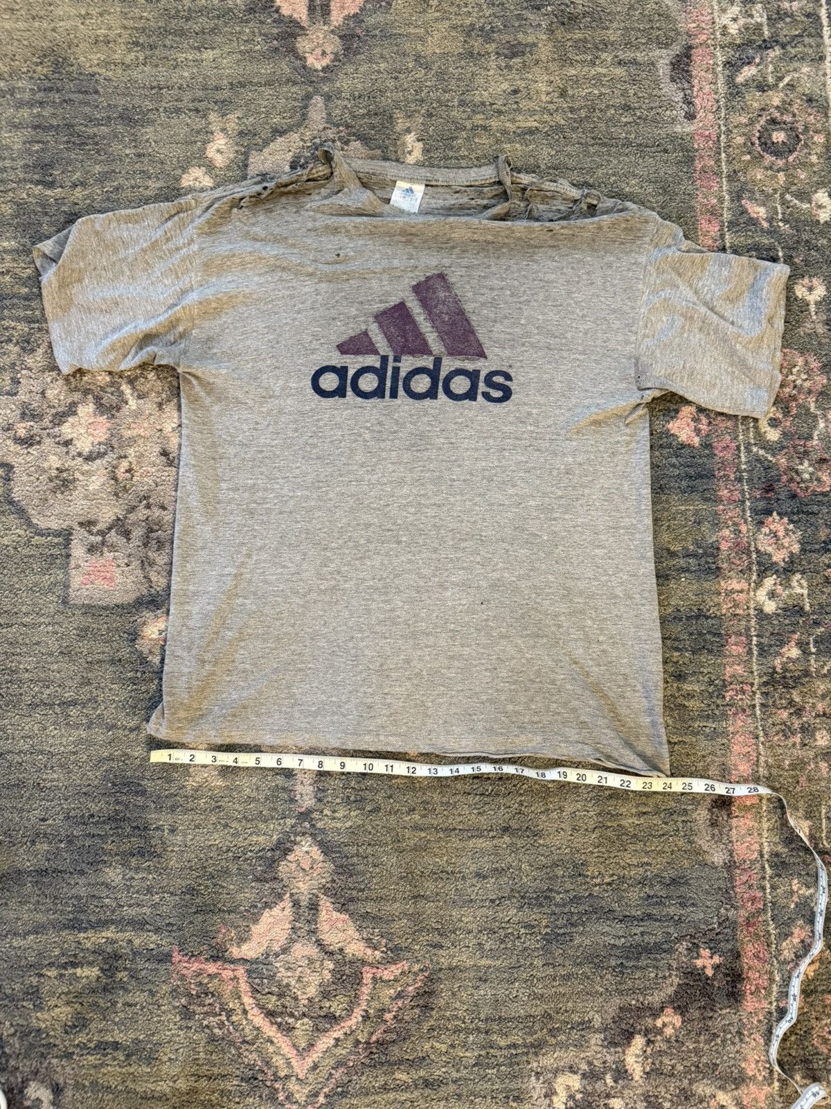 Adidas Vintage adidas shirt Size US XL / EU 56 / 4 - 1 Thumbnail