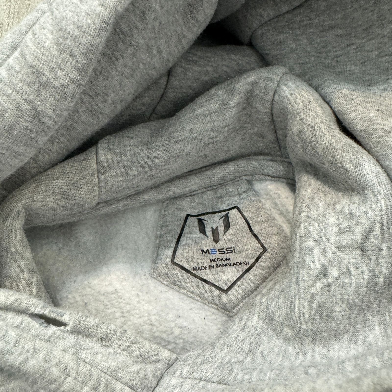 Other Lionel Messi Sweatshirt Men's Medium Gray Blue Soccer Size US M / EU 48-50 / 2 - 4 Thumbnail