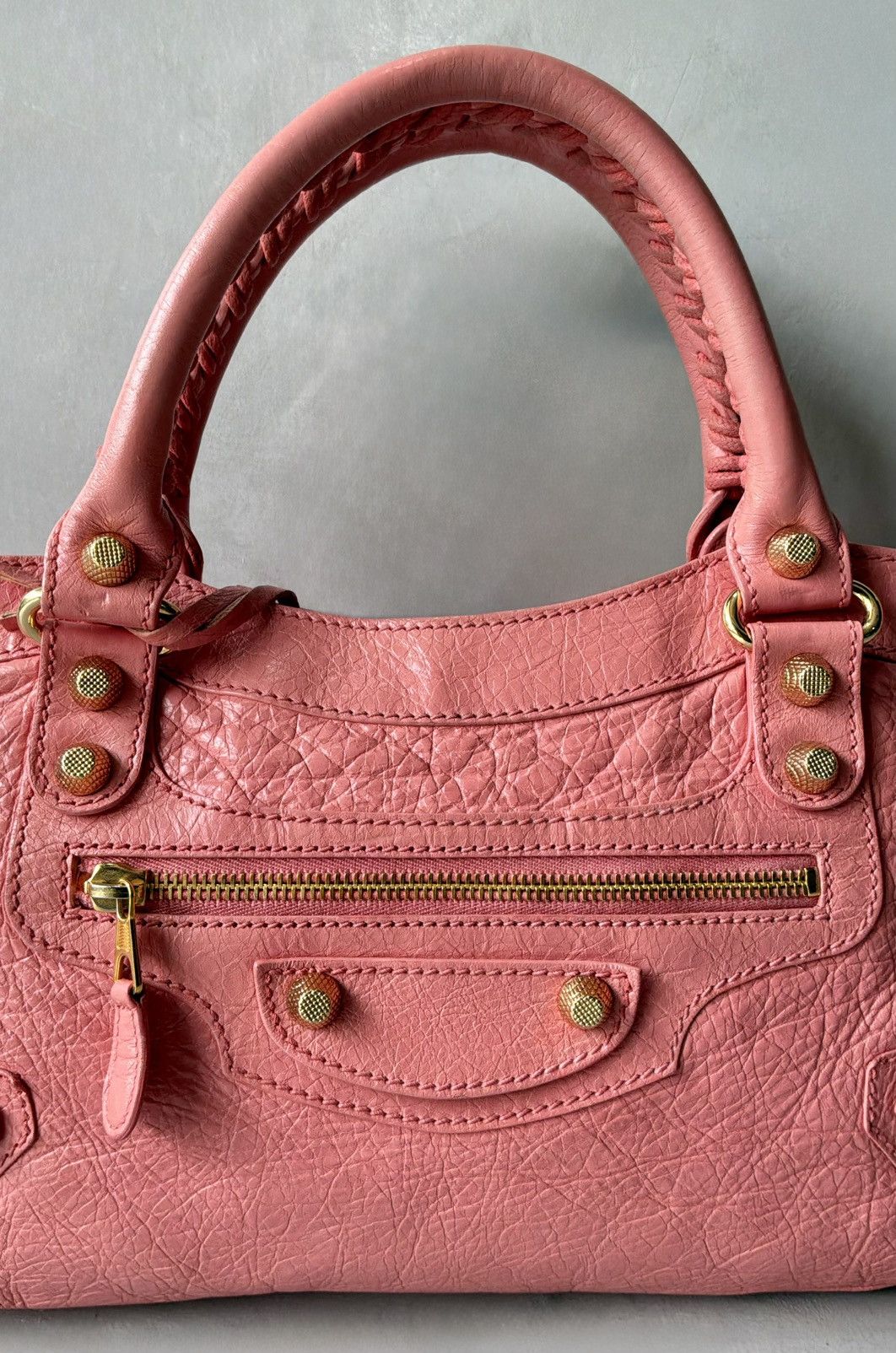 Balenciaga Balenciaga - Le First - Giant 12 Candy Pink Lambskin Bag Size ONE SIZE - 6 Thumbnail