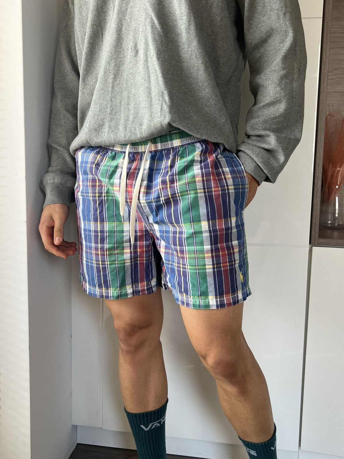 Polo Ralph Lauren × Ralph Lauren × Vintage ‼️Vintage Polo Ralph Lauren RRL Swim/Casual Shorts ‼️ Size US 34 / EU 50 - 23 Thumbnail