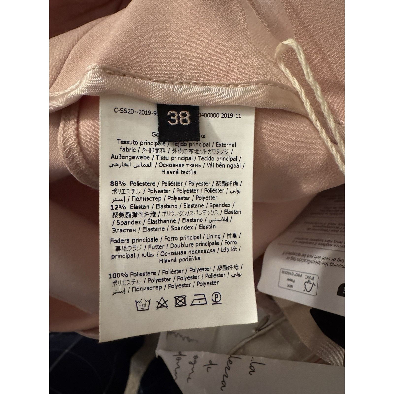 Other Alessia Santi NEW Pink Pencil Skirt Size XS Old Money Size 26" / US 2 / IT 38 - 9 Thumbnail