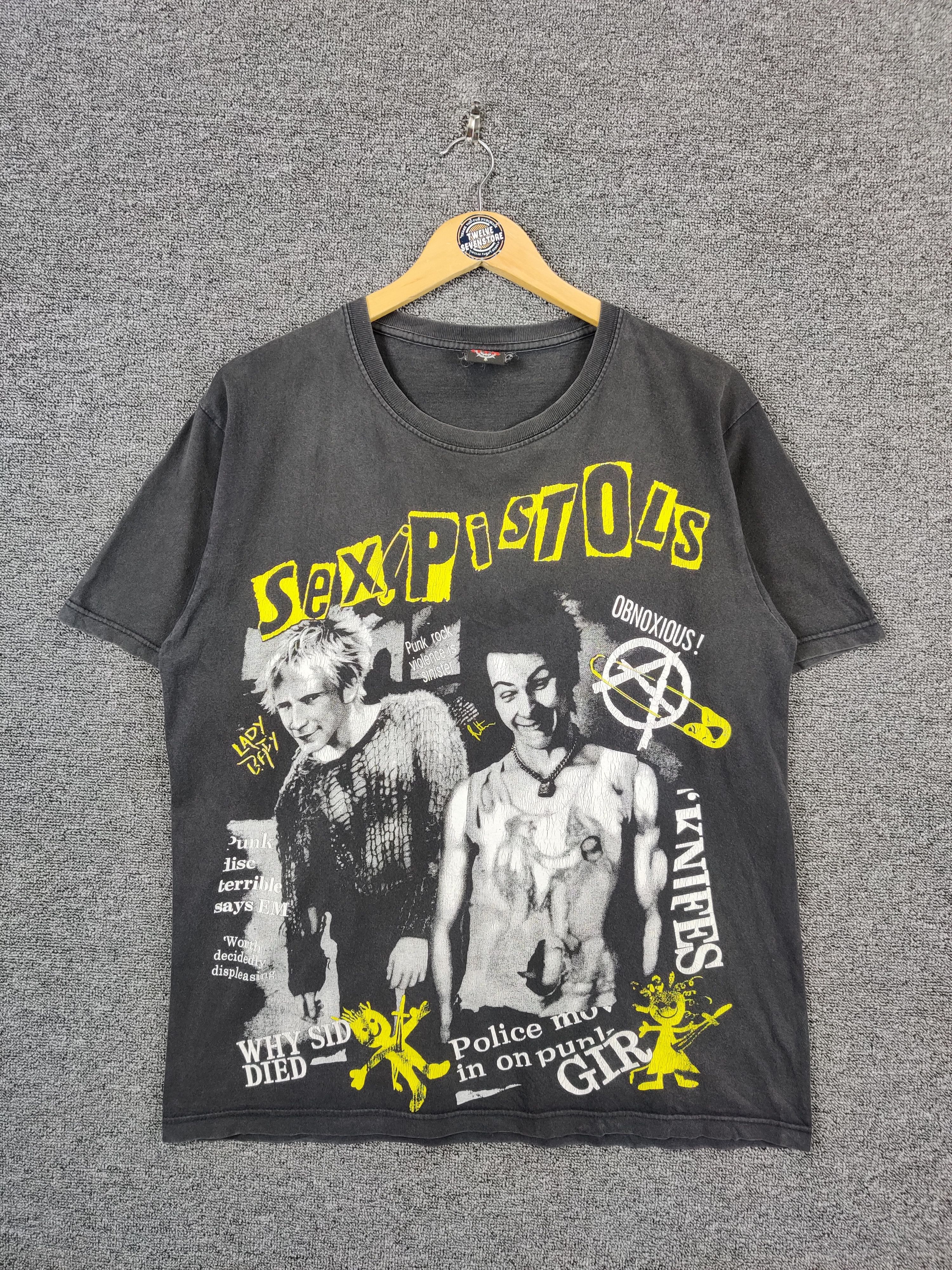 Band Tees Vintage Sex Pistols Punk Not Dead Rock Band Tee Size US L / EU 52-54 / 3 - 1 Thumbnail