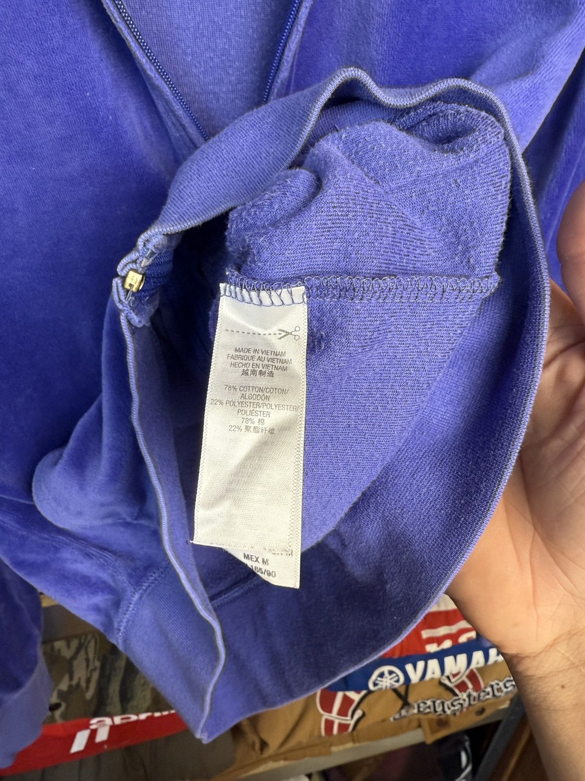 Japanese Brand VELOUR VINTAGE VIOLET Y2K JUICY COUTURE SUITS Size S / US 4 / IT 40 - 12 Thumbnail
