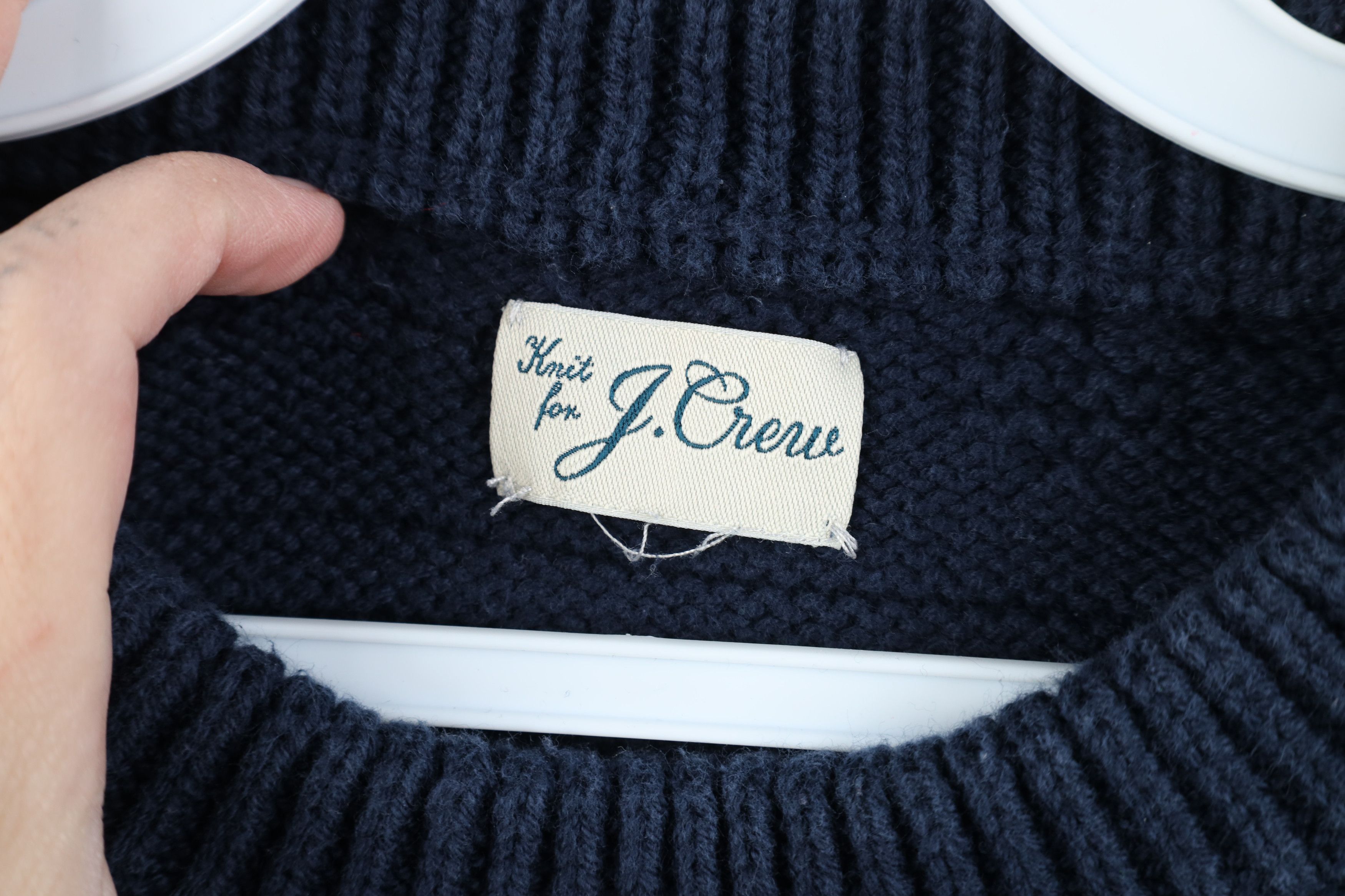 J.Crew Vintage Y2K J Crew Guernsey Knit Fair Isle Sweater Blue Size US S / EU 44-46 / 1 - 5 Thumbnail