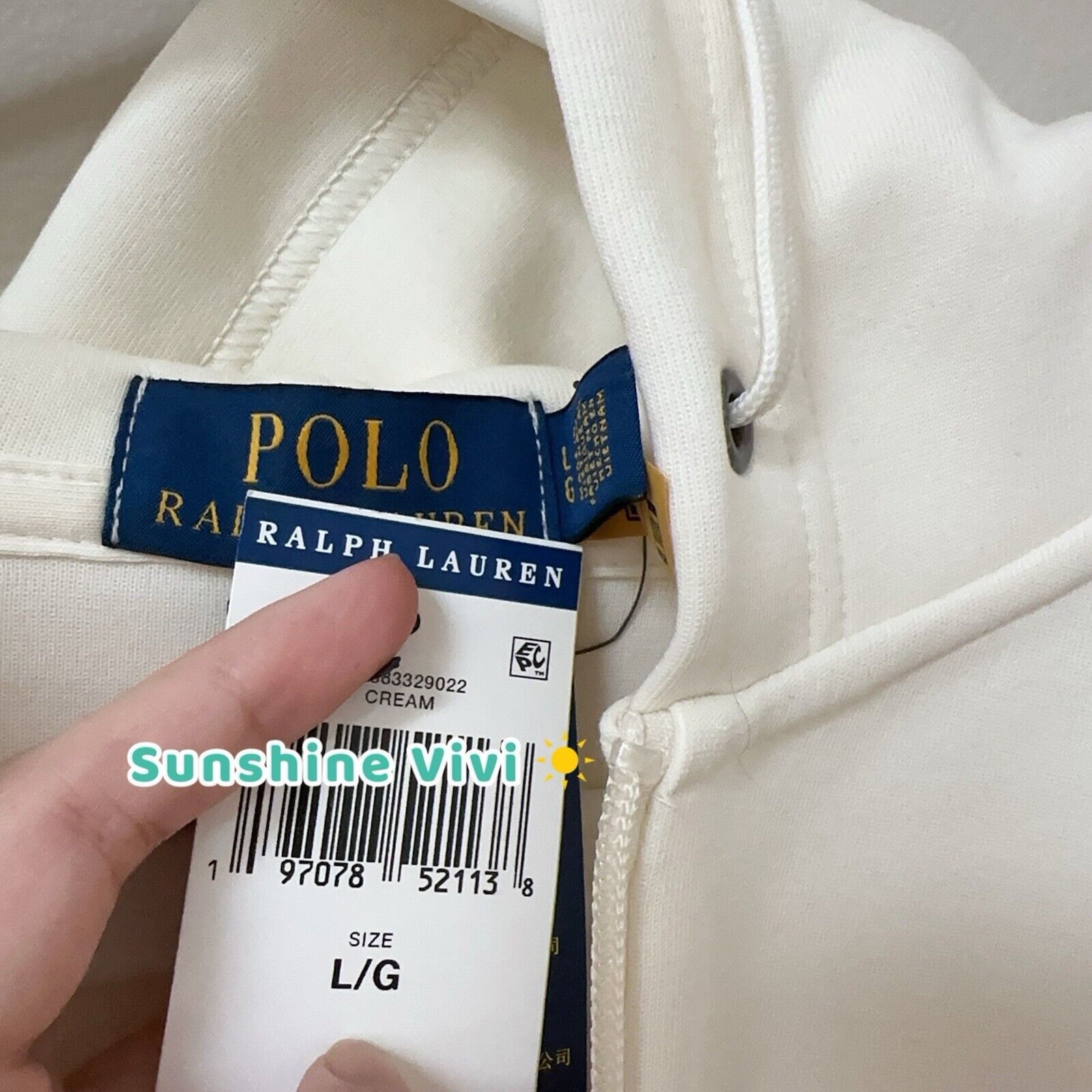 Ralph Lauren NWT Ralph Lauren Polo men Large Double Knit Full Zip Hoodie Size US L / EU 52-54 / 3 - 4 Thumbnail