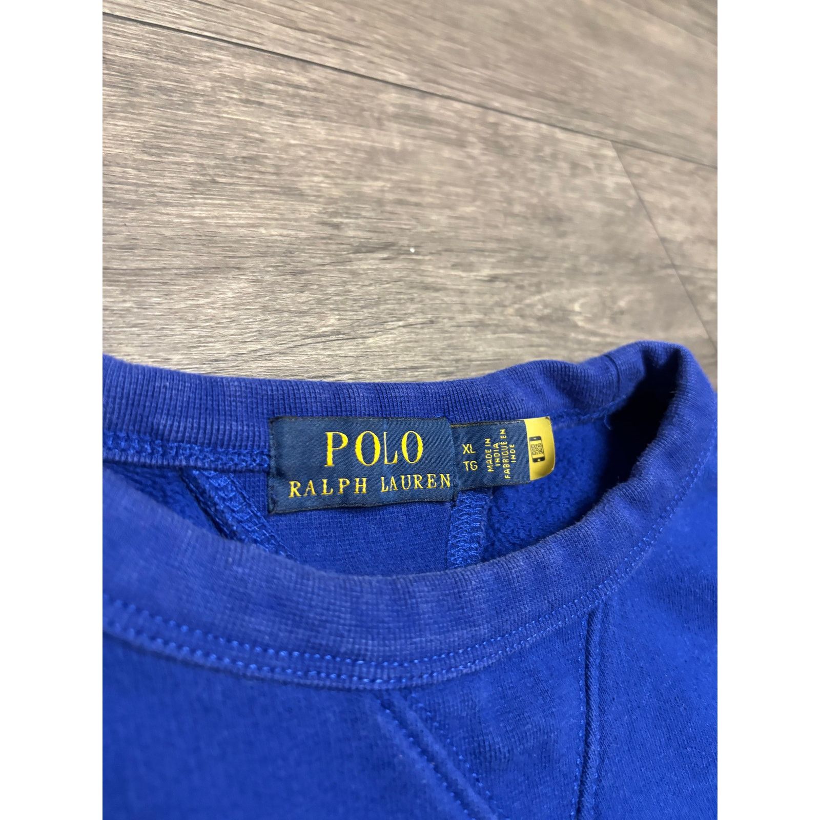 Polo Ralph Lauren Polo Ralph Lauren Blue Sweatshirt Crewneck Sz XL Size US XL / EU 56 / 4 - 3 Thumbnail