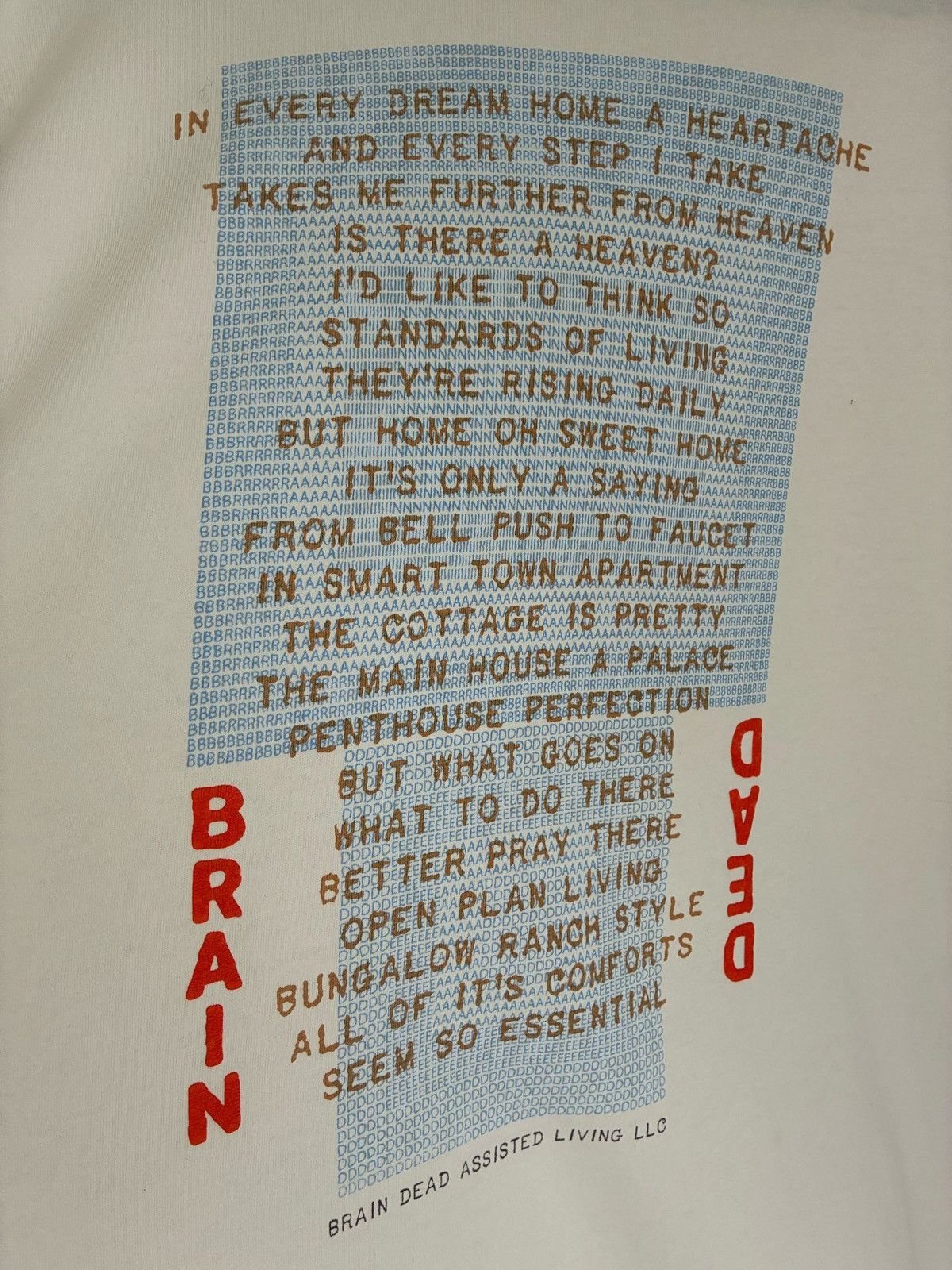 Brain Dead Brain Dead Dreamhome tee rare skate streetwear Size US L / EU 52-54 / 3 - 6 Thumbnail