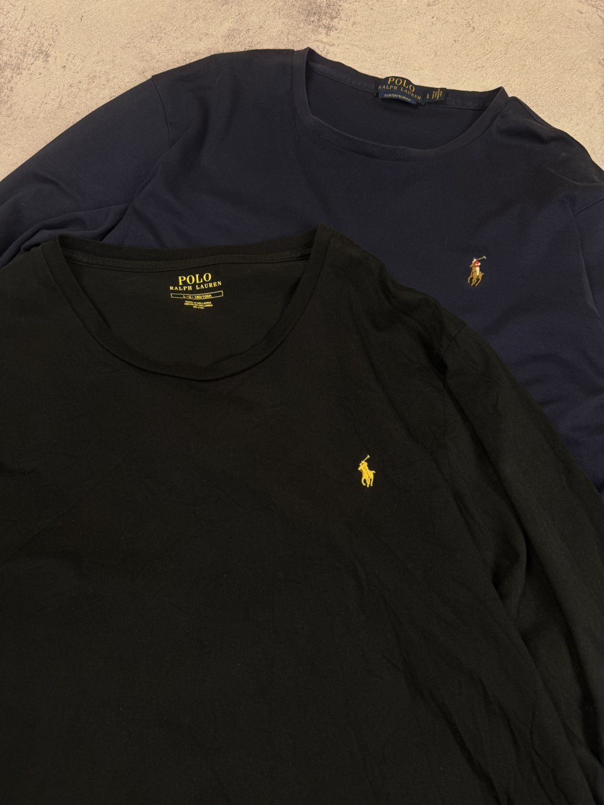 Polo Ralph Lauren Polo Ralph Lauren 2 Long Sleeved T Shirt Bundle Size US L / EU 52-54 / 3 - 2 Thumbnail