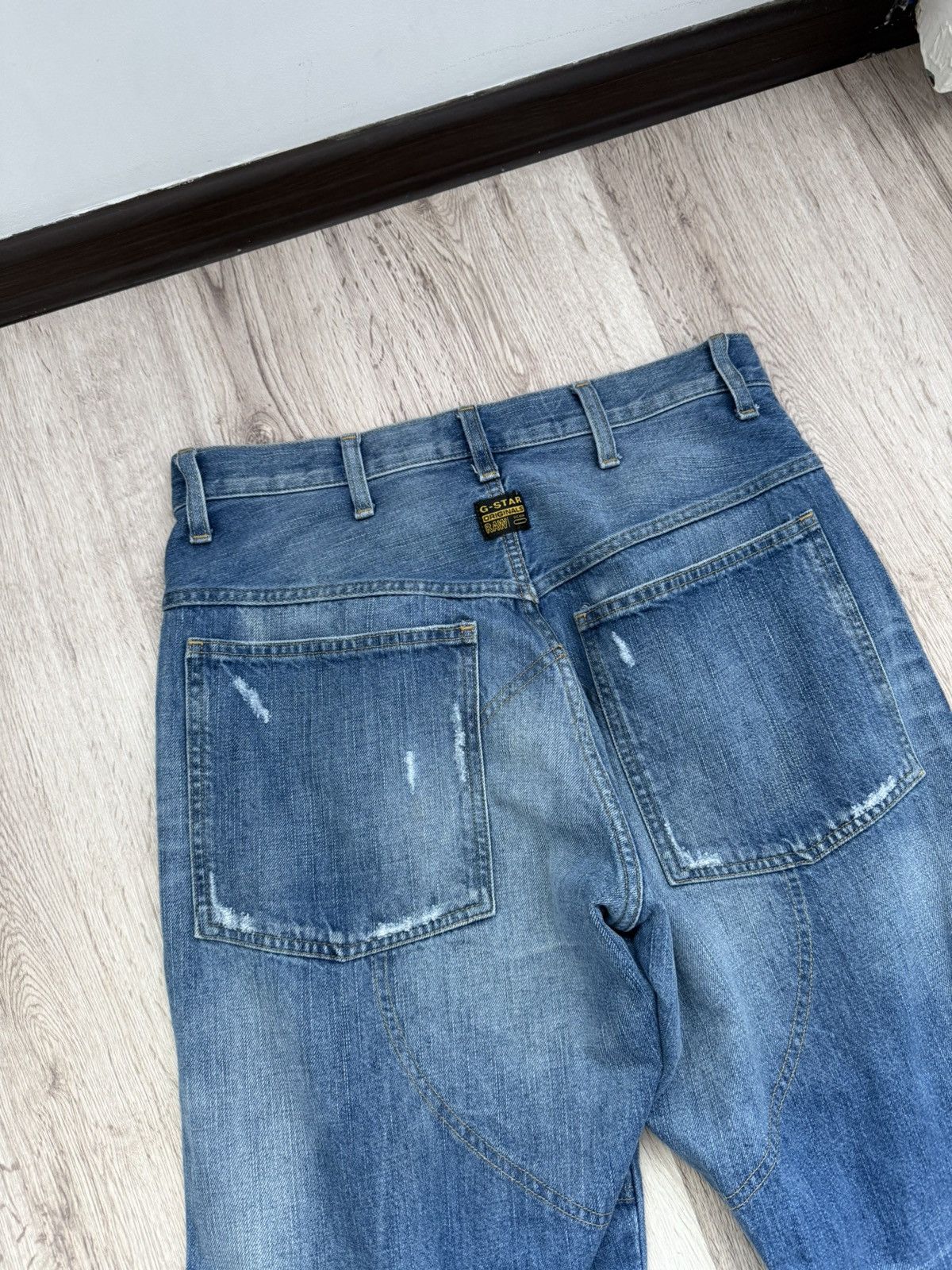 G-Star G-Star Raw 5620 3D Loose Distressed Jeans Size W32 Size US 32 / EU 48 - 19 Thumbnail