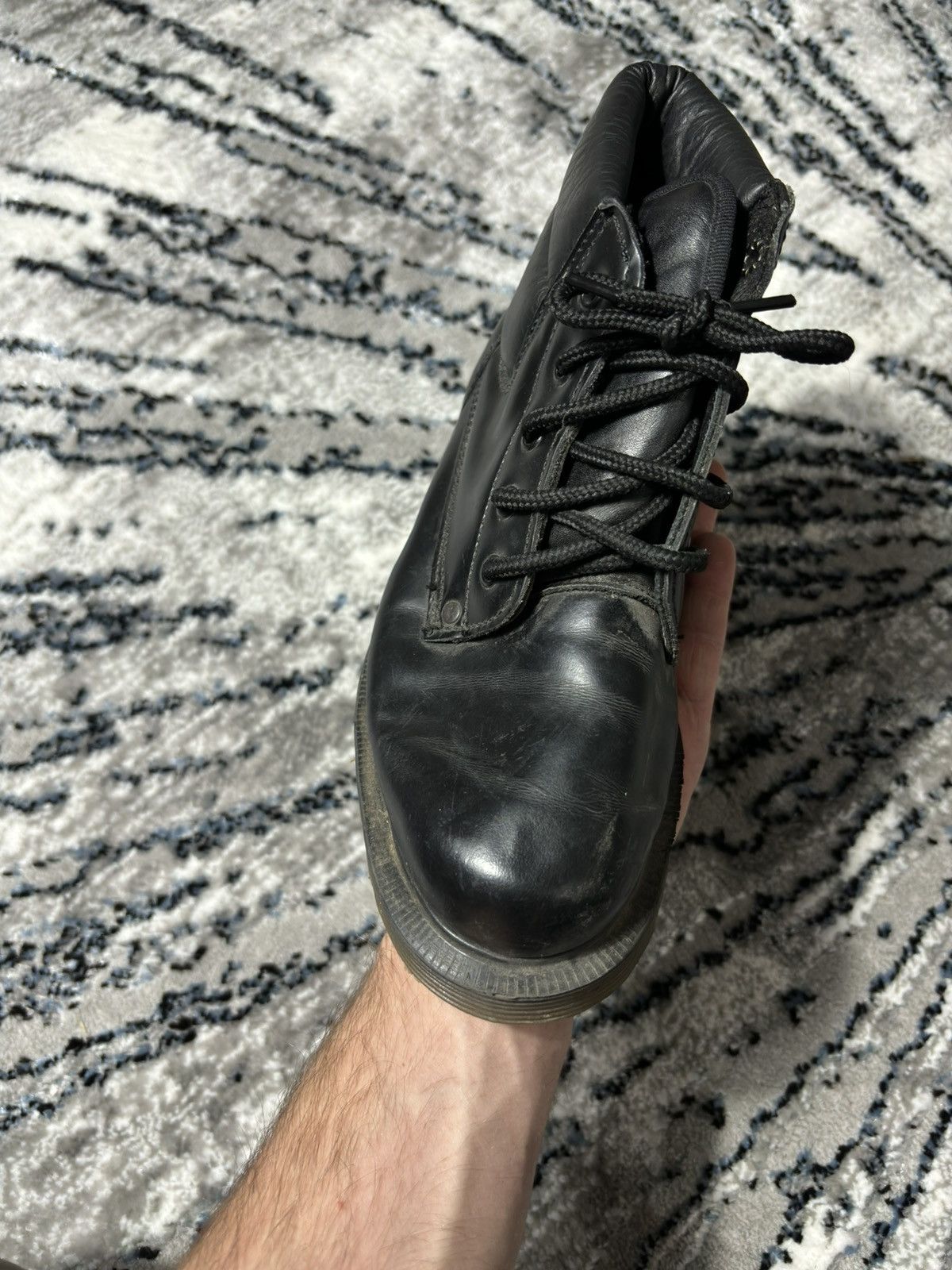 Solovair × Vintage vintage solovair combat boots derby style topquality leather Size US 6.5 / EU 39-40 - 8 Thumbnail