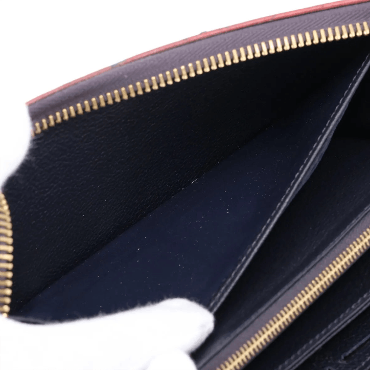 Louis Vuitton Monogram Empreinte Zippy Wallet Navy Size ONE SIZE - 4 Thumbnail