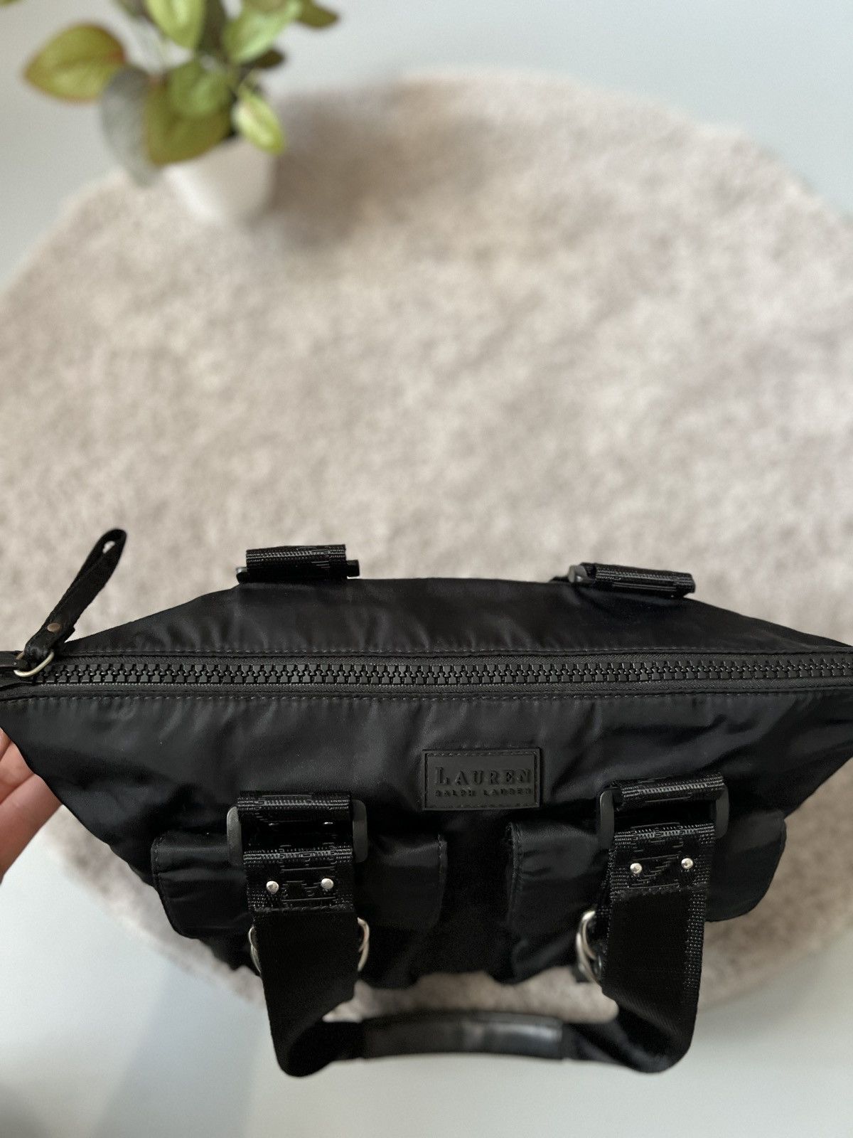 Designer × Ralph Lauren Vintage Ralph Lauren Black Bag Size ONE SIZE - 6 Thumbnail