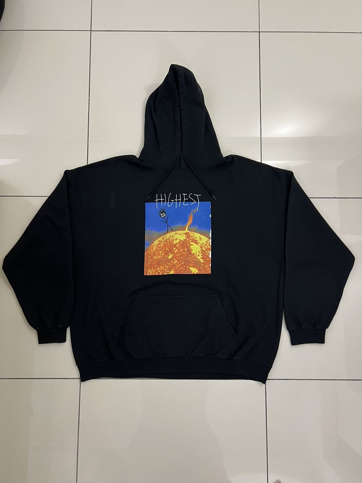 For Travis Scott Highest In The Room Sun Hoodie Unisex Street Casual  Sweatshirts