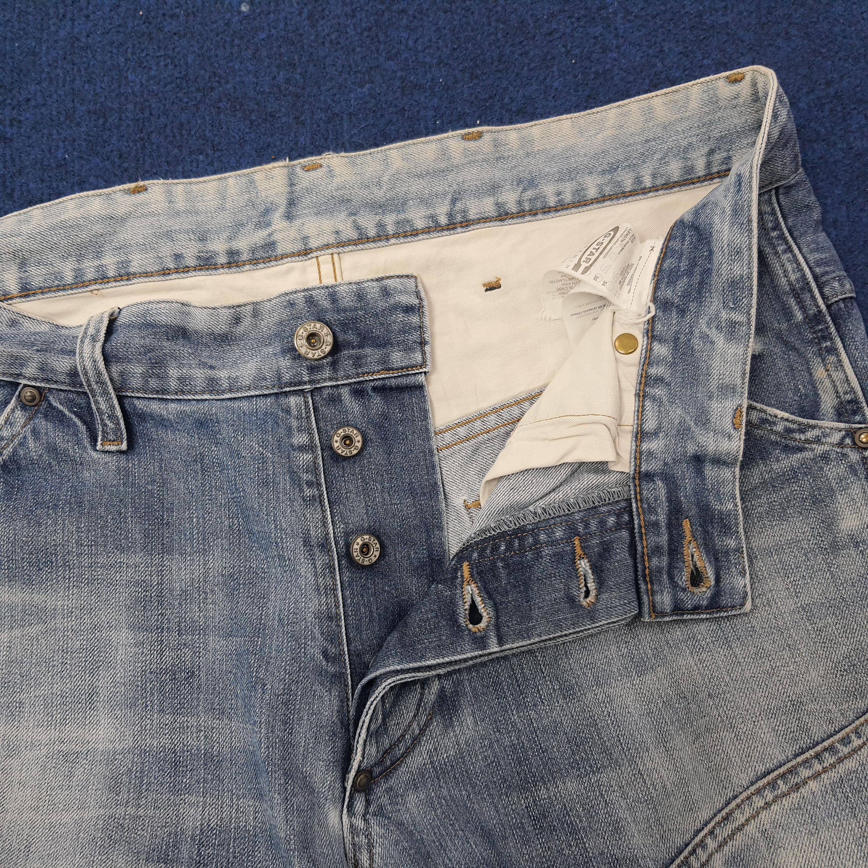 G-Star Vintage G-Star Raw Denim Jeans C244N21 Size US 34 / EU 50 - 8 Thumbnail