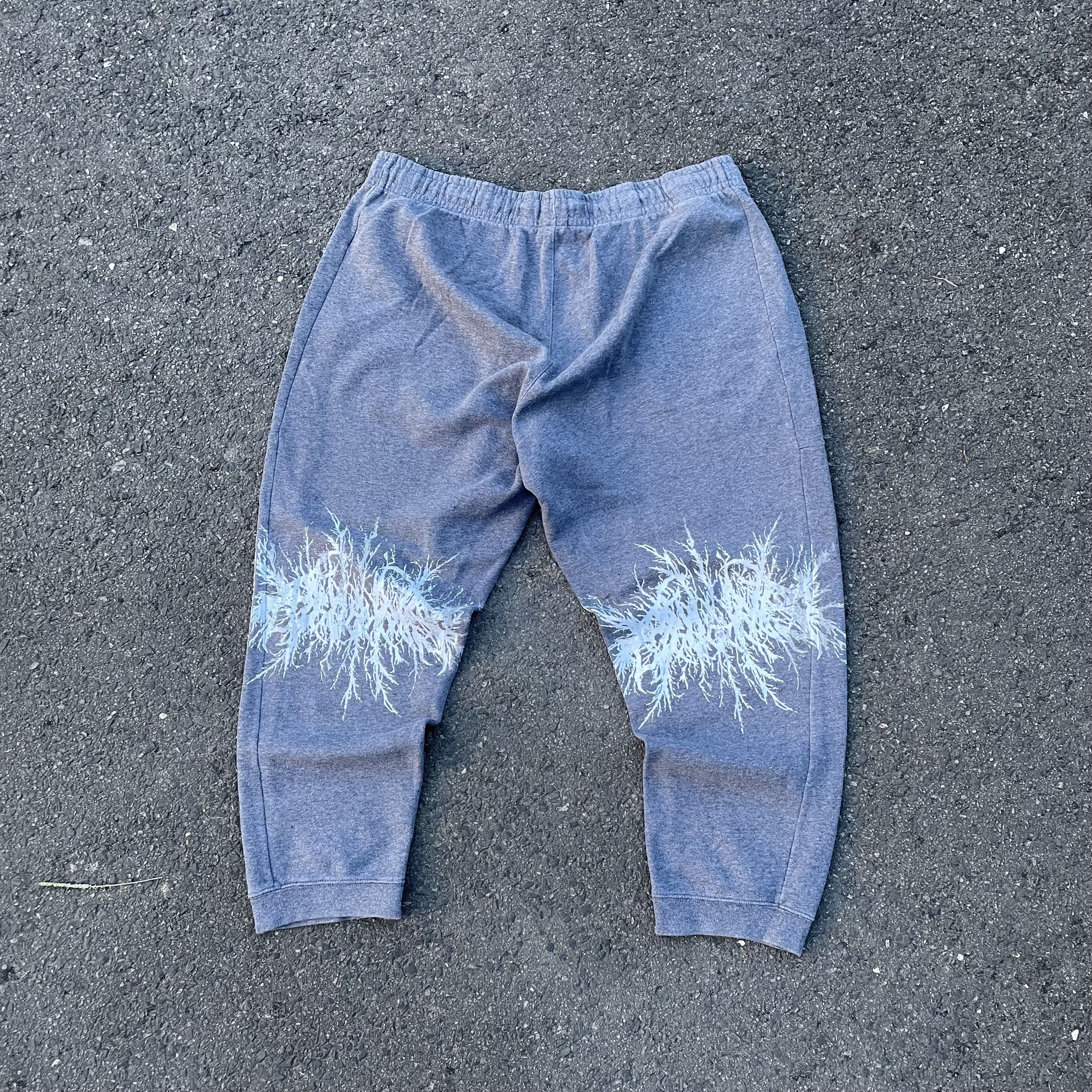 Nike Nike Sweatpants y2k drill streetwear 1 of 1 custom grunge Size US 38 / EU 54 - 6 Thumbnail