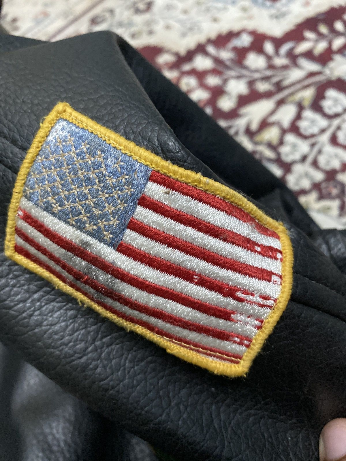 Vintage Us Air force A-dept bomber leather jacket