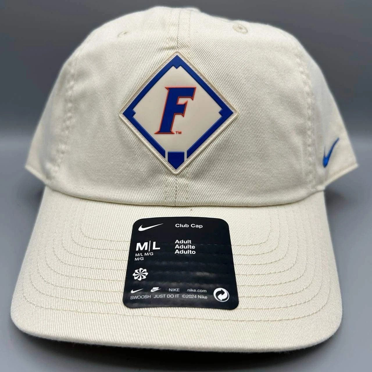 Nike Florida Gators x Nike Club Hat Men M-L Strap Back Cap Cotton Size ONE SIZE - 1 Thumbnail