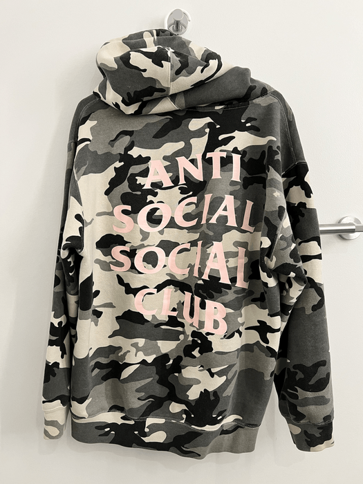 Assc snow hot sale camo hoodie