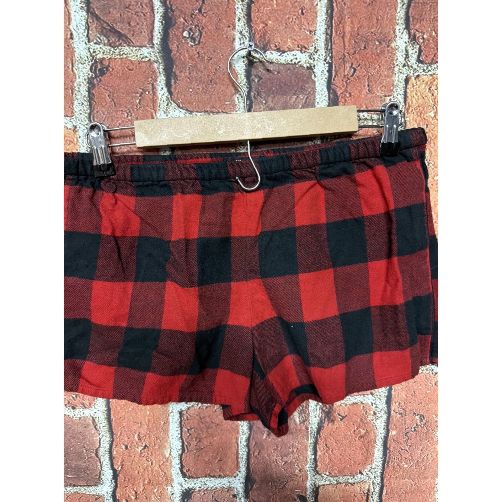 Madewell VINTAGE Madewell Red Black Cotton Flannel Pajama Set S Womens Pajama Set Red Plaid Buffalo Plaid Cotton Flannel Womens S Pajama Set Size ONE SIZE - 3 Thumbnail