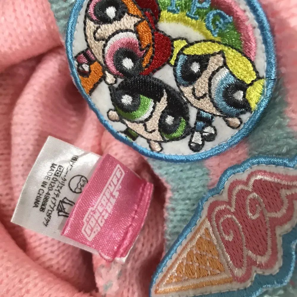 Cartoon Network × Disney Cartoon PowerPuff Girls Big Logo Beanie Hat Size ONE SIZE - 4 Thumbnail
