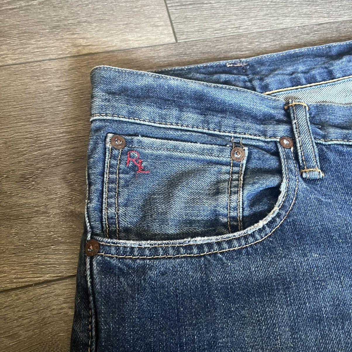 Polo Ralph Lauren × Ralph Lauren × Vintage Polo Ralph Lauren Varick Slim Straight Denim Jeans 33x30 Vtg Size US 33 - 6 Thumbnail