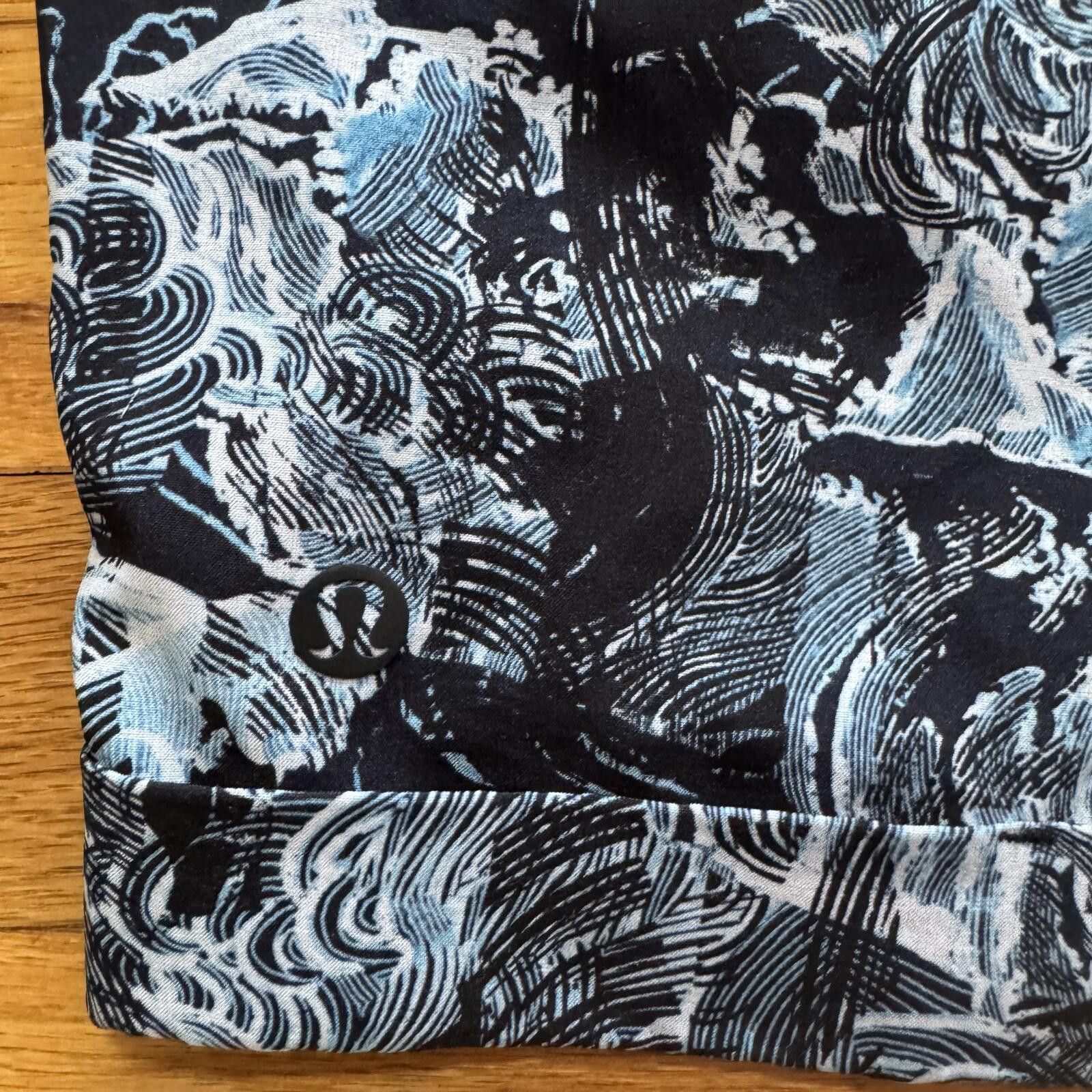 Lululemon Lululemon Break Away Eternal Wave Starlight Black-Medium Size 28" / US 6 / IT 42 - 2 Thumbnail