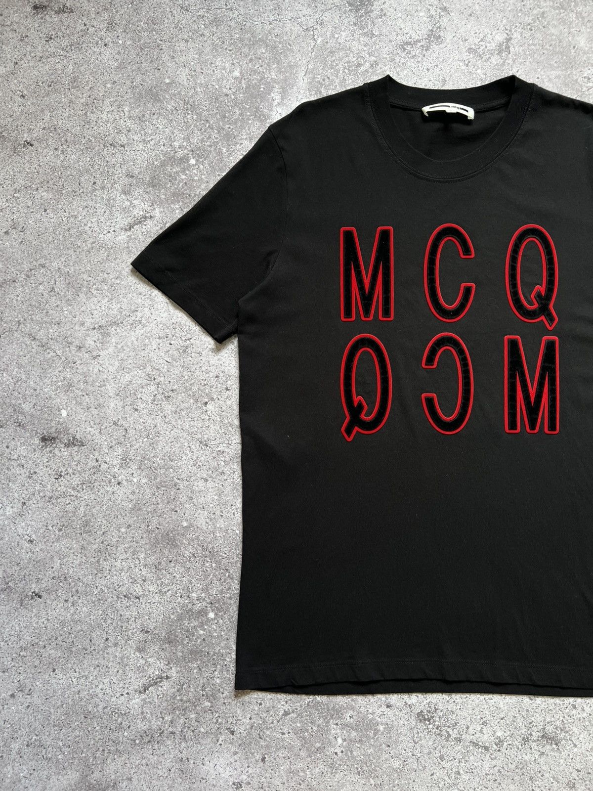 Alexander McQueen MCQ Alexander Mcqueen Cotton T-shirt Black Size US M / EU 48-50 / 2 - 2 Thumbnail