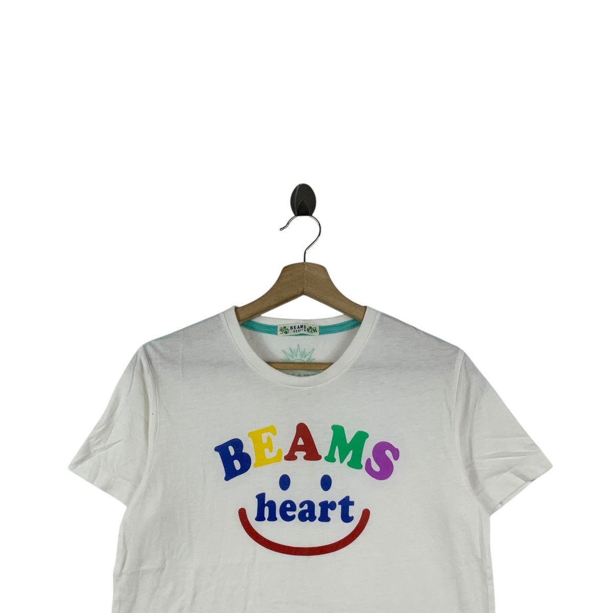 Beams Plus BEAMS PLUS HEART Collection Smiley Multicolor Logo Tee Size S / US 4 / IT 40 - 2 Thumbnail