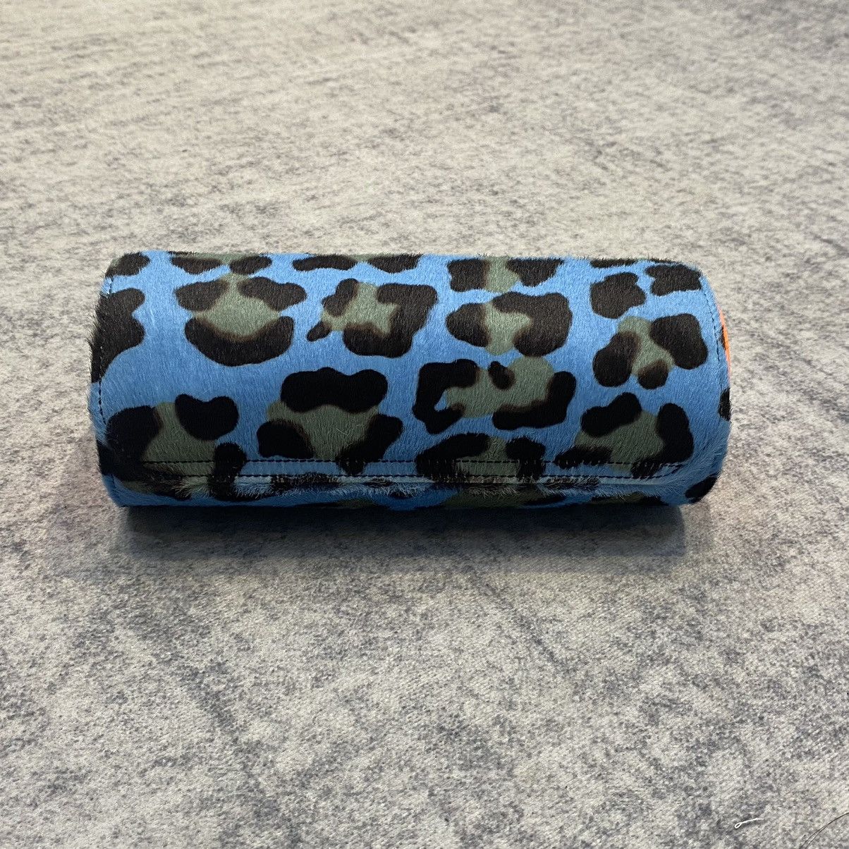 Chrome Hearts CHROME HEARTS Bag Jewelry Roll Lihr Blue Cheetah Size ONE SIZE - 9 Thumbnail