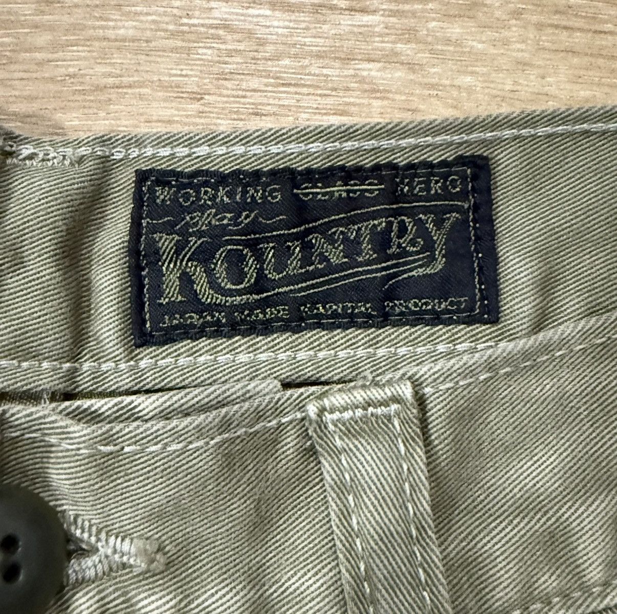KATSURAGI PORT BAGGY PANTS(CHAMPETRE REMAKE)