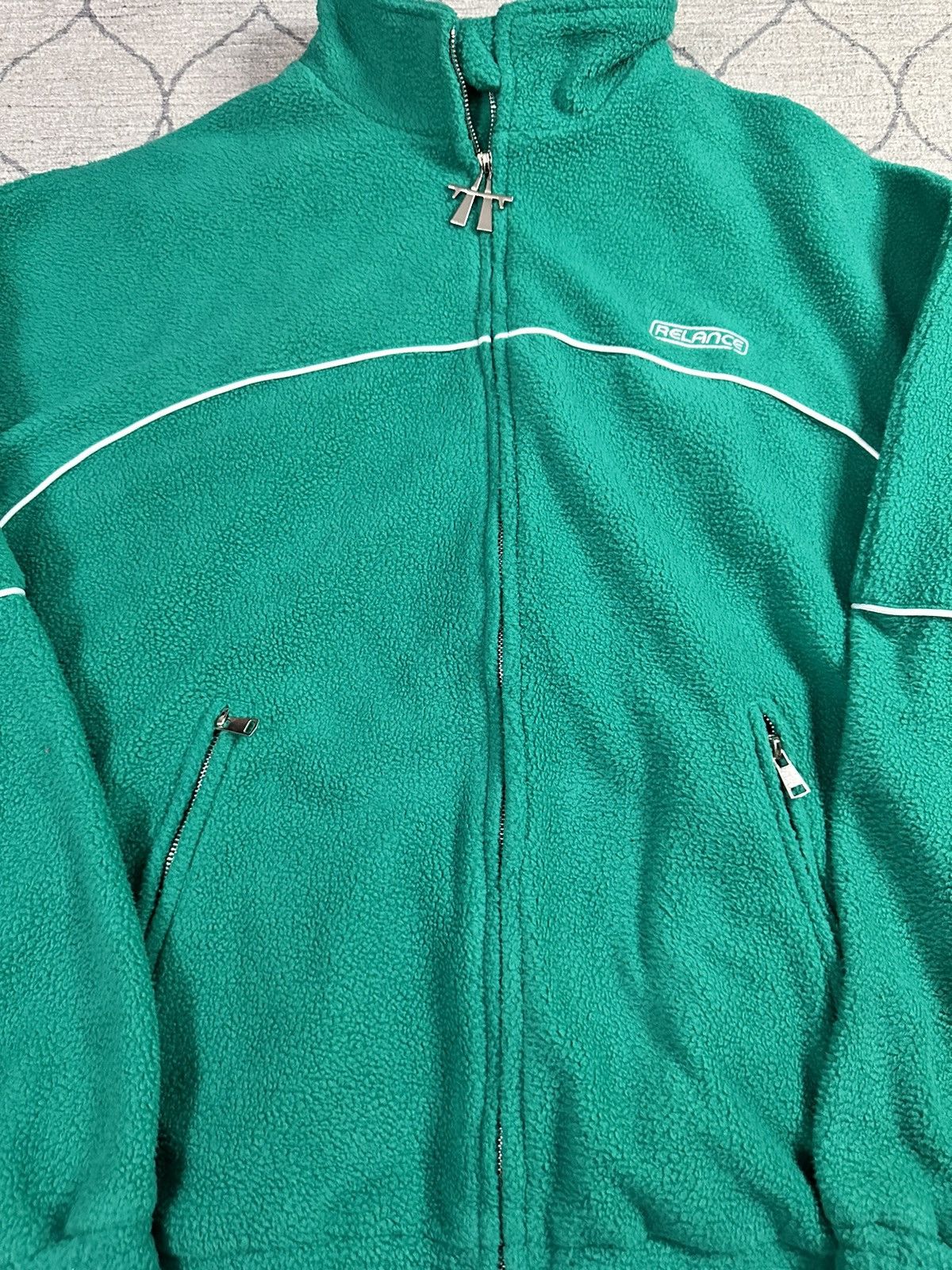 Vintage Relance green track Jacket Size US XL / EU 56 / 4 - 4 Thumbnail