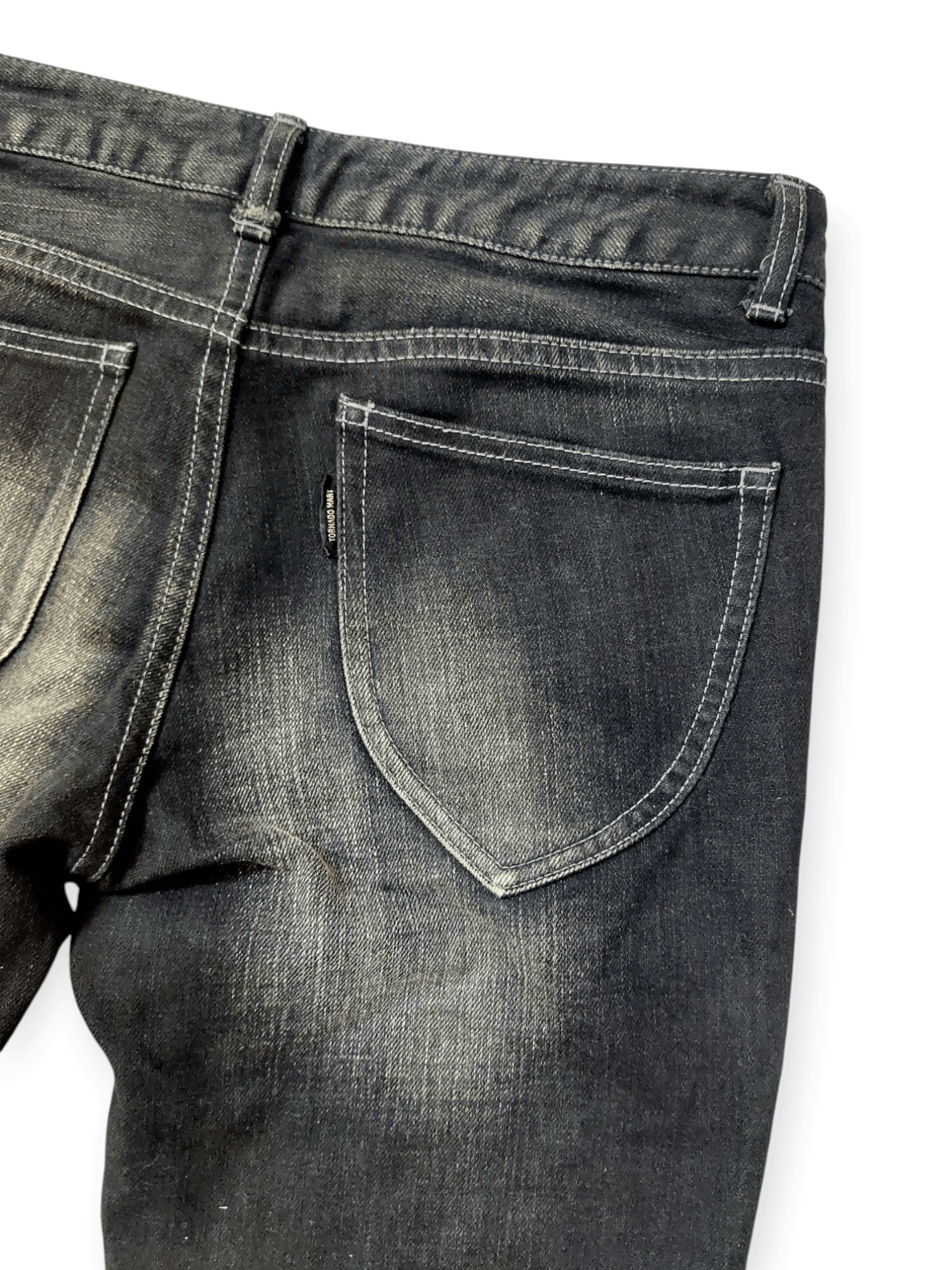 🔥Tornado Mart Japan Flared Claws Mark Denim