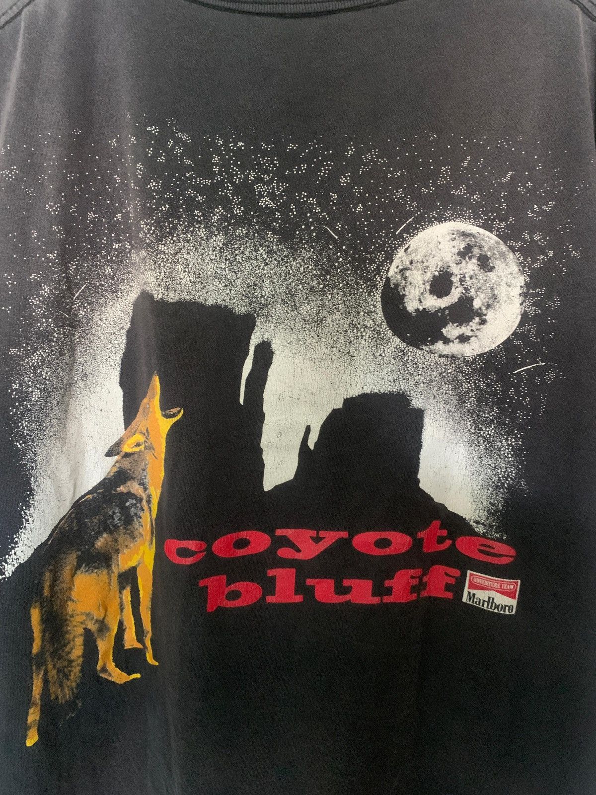 Marlboro Vintage Marlboro coyote bluff pocket tee Size US XL / EU 56 / 4 - 2 Thumbnail