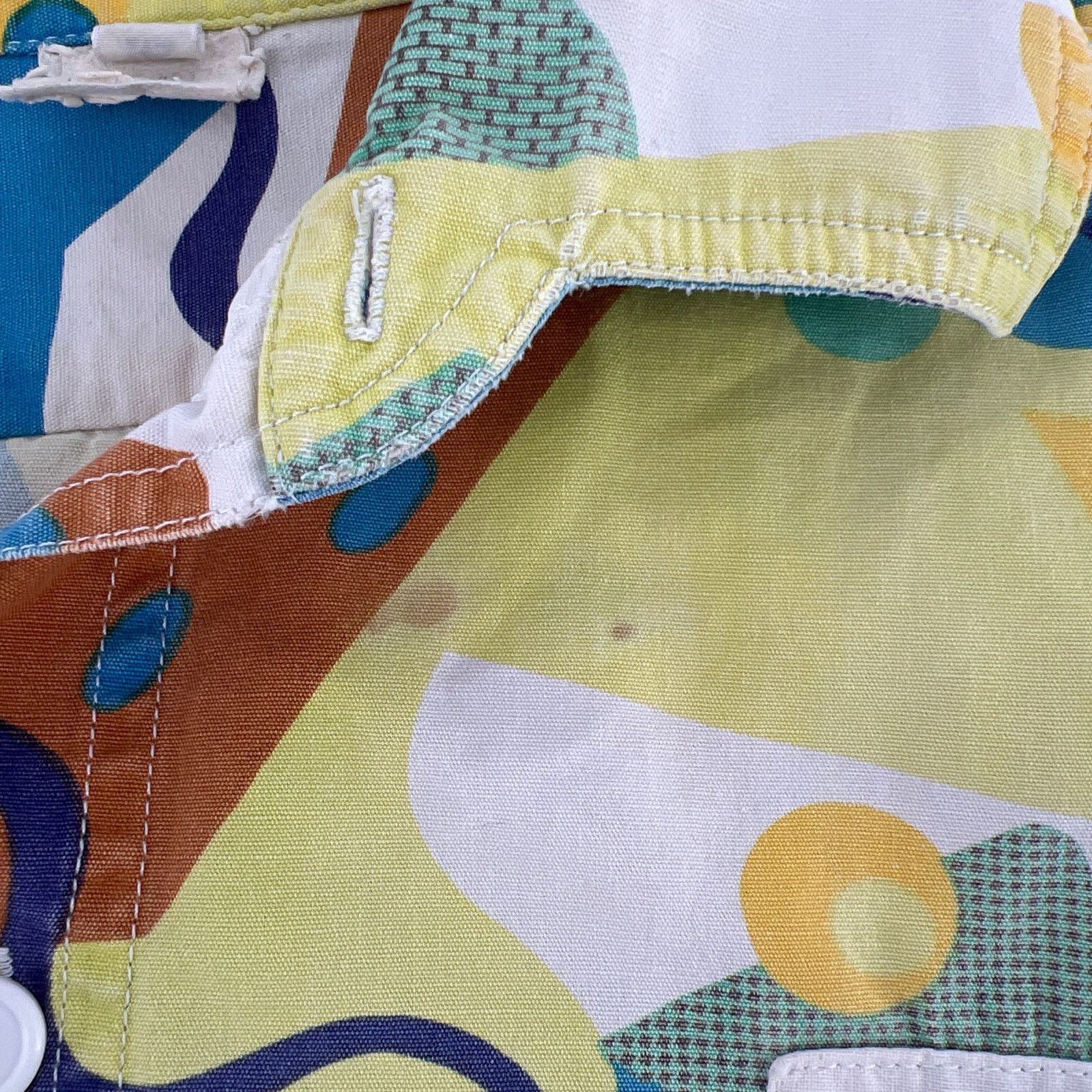 Jams World 80s Jams geometric print shirt 1980s vintage Size US XL / EU 56 / 4 - 10 Thumbnail