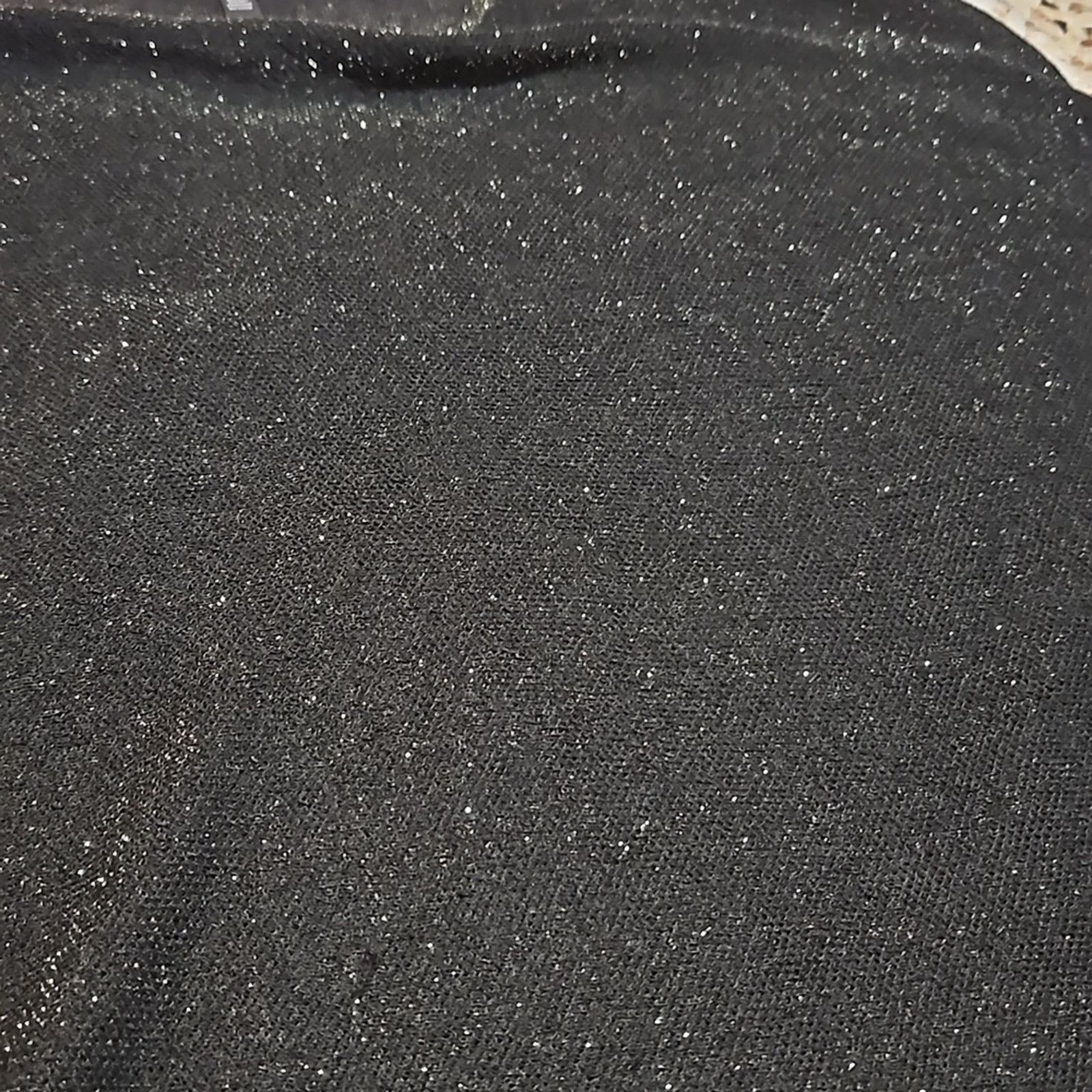Eileen Fisher Eileen Fisher Black Metallic Sheer Knit Tunic Blouse Size L / US 10 / IT 46 - 4 Thumbnail