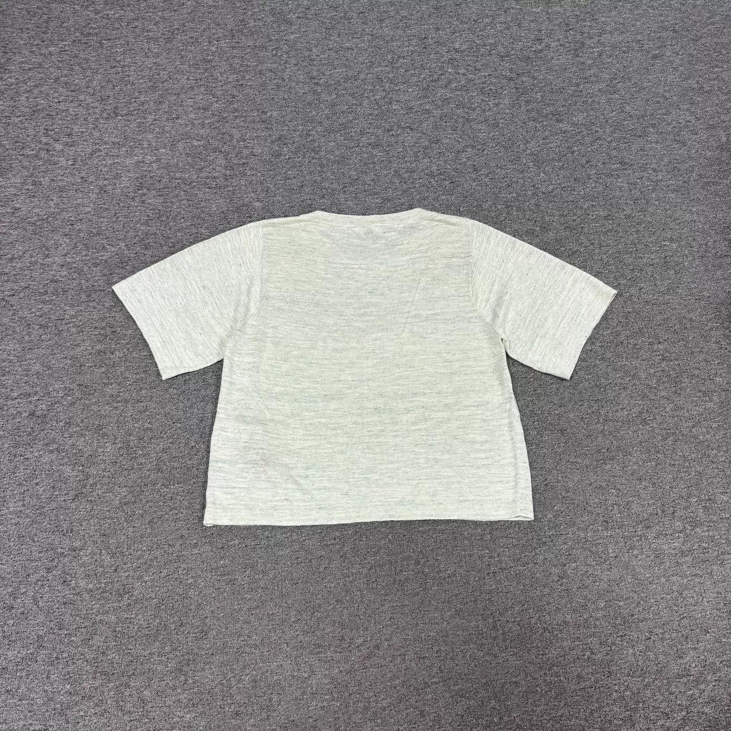 Loro Piana Loro Piana LP Linen Silk Minimalist Short Tee M 99New Size M / US 6-8 / IT 42-44 - 2 Thumbnail