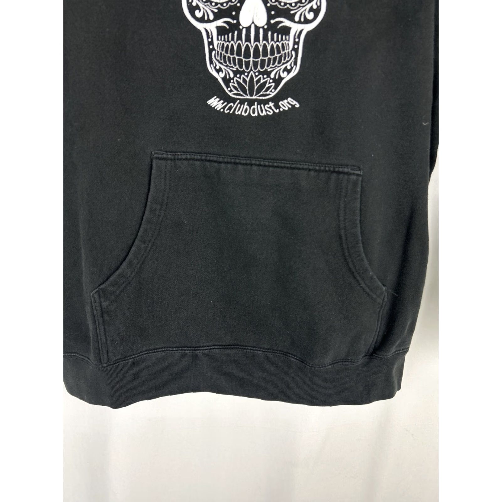 Sugar Cross Hoodie Mens Large Black Pullover Skull Club Dust Sugar Size US L / EU 52-54 / 3 - 5 Thumbnail